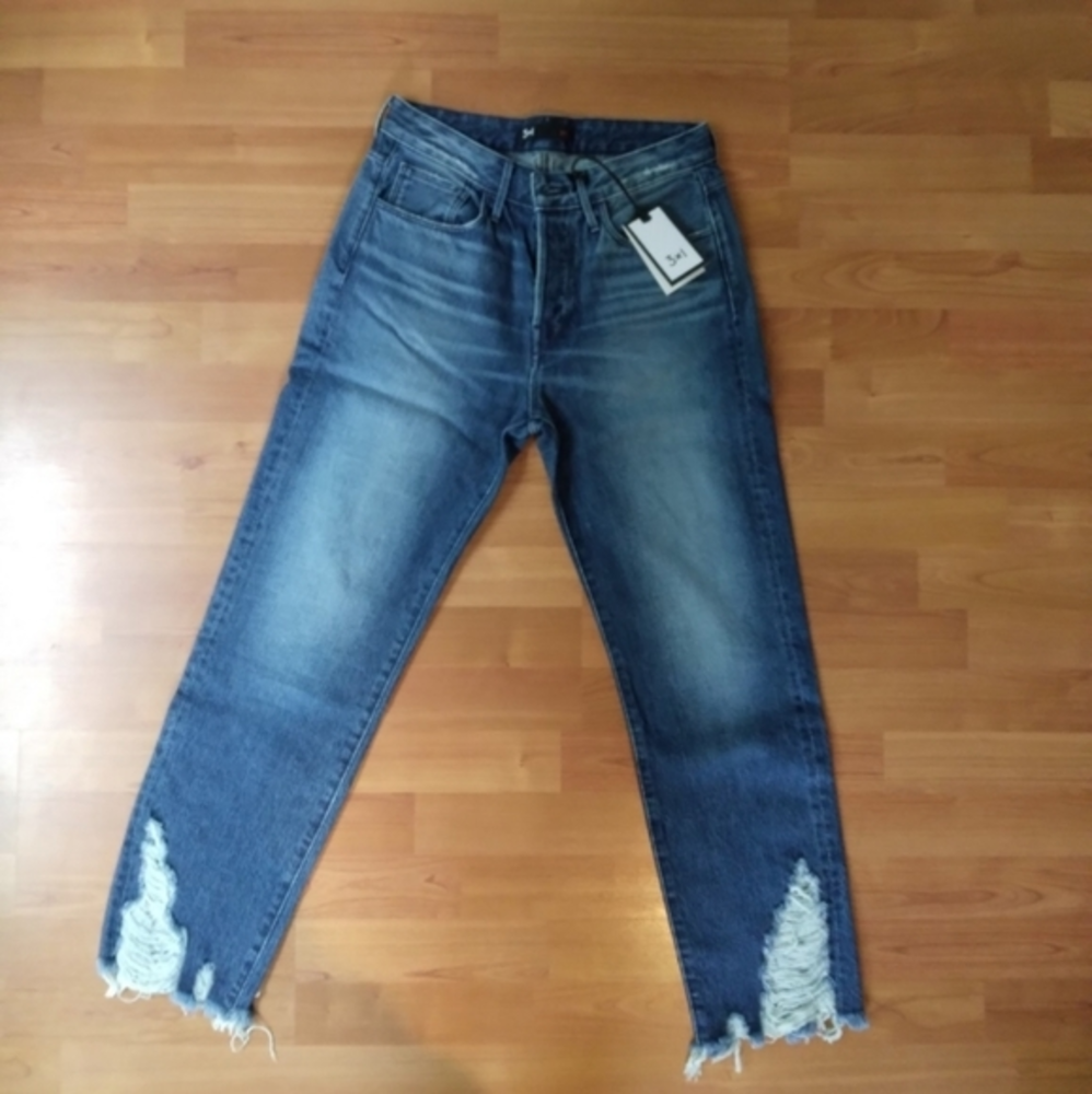 3x1 Higher Ground Boyfriend Crop‎ jeans